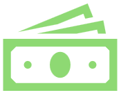 Economy icon representing local economic benefits