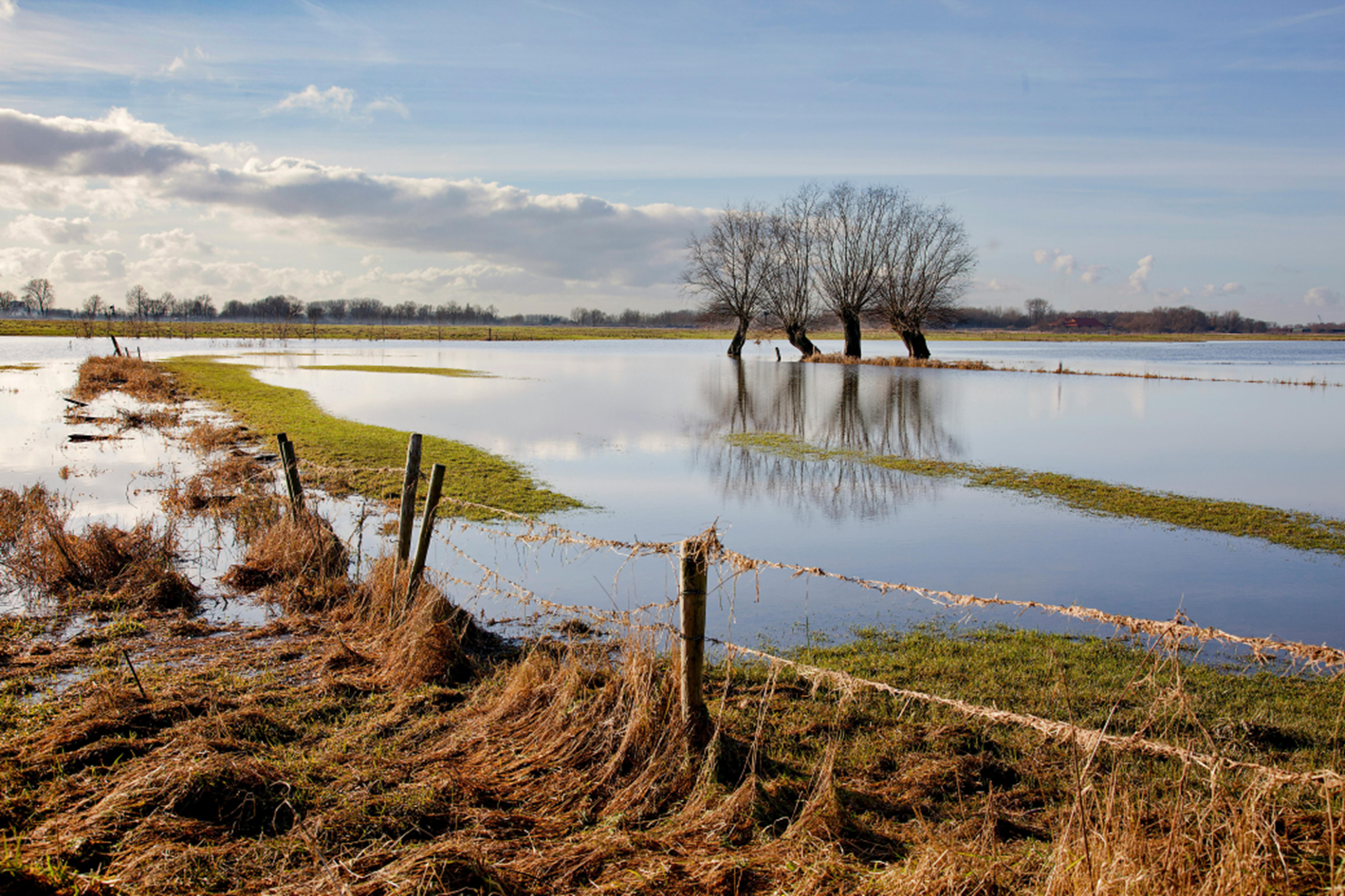 Photo of floodflow spreading practice